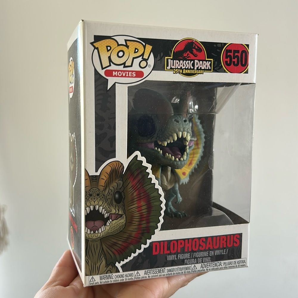 Dilophosaurus - Funko Pop! Jurassic Park 25th anniversary vinyl figure